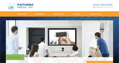 Desktop Screenshot of fathommedia.com